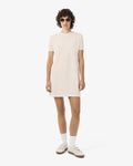 ชุดเดรสผู้หญิง FLUID SCALLOPED PIQUÉ DRESS (Rose • N6I)