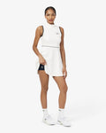 WOMEN'S ULTRA DRY BADGE ACCENT TENNIS HERITAGE DRESS (White / Navy Blue • EV0)
