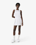 ชุดเดรสผู้หญิง DUAL FABRIC PLEATED STRETCH TENNIS DRESS (White • 001)