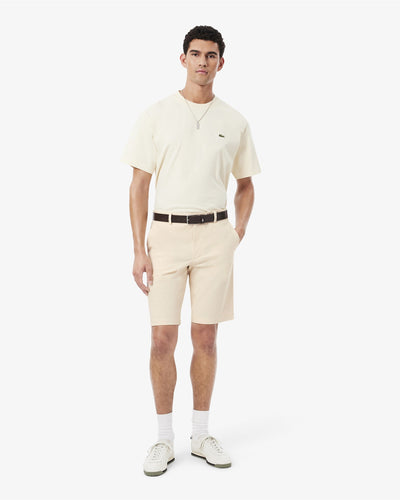 กางเกงขาสั้นผู้ชาย STRETCH TWILL CHINO SHORTS (Beige • 056)