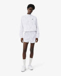กางเกงขาสั้นผู้หญิง REFLECTIVE PRINT LINED TENNIS SHORTS (Blanc / Gris • Z13)