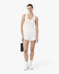 WOMEN'S WATER-REPELLENT SPORT SHORTS (White / Black • AU8)