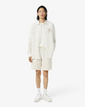 MEN'S COTTON SEERSUCKER SHORTS (Blanc / Beige • FM0)