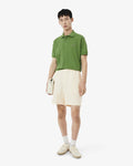 MEN'S REGULAR FIT LINEN BLEND TWILL SHORTS (Beige • 056)