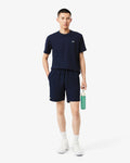 MEN'S LIGHTWEIGHT DIAMOND TAFFETA TENNIS SHORTS (Navy Blue • 166)