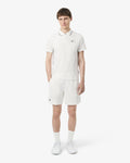 MEN'S TENNIS HERITAGE ULTRA DRY TRIM ACCENT SHORTS (White • 70V)