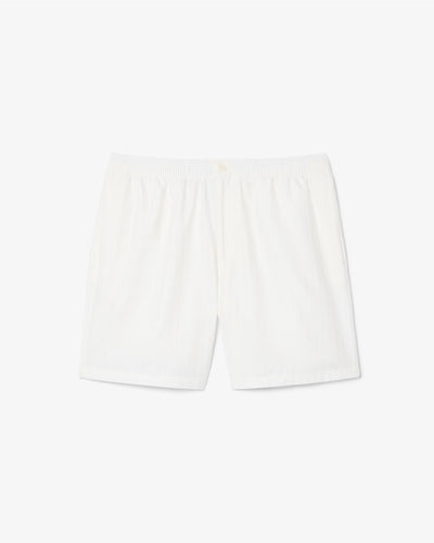 MEN'S RELAXED FIT STRIPED SHORTS (White • 70V)