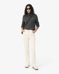 WOMEN'S STRAIGHT CUT HIGH WAIST DENIM JEANS (White • 001)