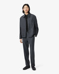 กางเกงขายาวผู้ชาย REGULAR FIT FELTED WOOL SUIT PANTS (Grey Chine • 050)