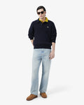 กางเกงขายาวผู้ชาย LOOSE FIT DENIM JEANS (Blue • MKU)