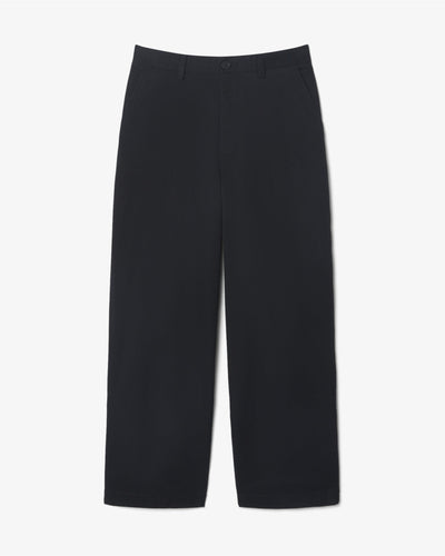 MEN'S LOOSE FIT STRETCH COTTON CHINO PANTS (Noir • 031)