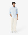 MEN'S STRAIGHT LEG INDIGO DENIM JEANS (White • 70V)