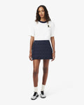 กระโปรงผู้หญิง SHORT WATER-REPELLENT TENNIS MOTIF QUILTED SKIRT (Navy Blue • MXQ)