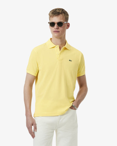เสื้อโปโลผู้ชาย CLASSIC FIT L.12.12 ORIGINAL POLO SHIRT (Yellow • 107)