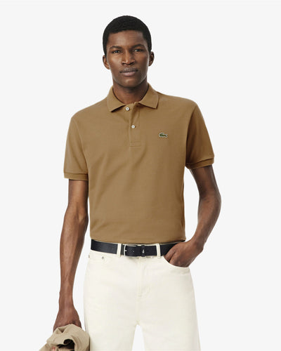 เสื้อโปโลผู้ชาย CLASSIC FIT L.12.12 ORIGINAL POLO SHIRT (Brown • SIX)