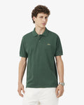 เสื้อโปโลผู้ชาย CLASSIC FIT L.12.12 MARL POLO SHIRT (Vert Fonce • RV4)
