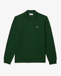 Classic Fit Long Sleeved L.12.12 Polo Shirt (Pine green • 132)