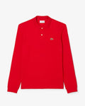 Classic Fit Long Sleeved L.12.12 Polo Shirt (Rouge • 240)