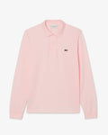 Classic Fit Long-Sleeved L.12.12 Polo Shirt (Light pink • T03)