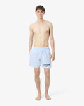 กางเกงชั้นในผู้ชาย MID LENGTH PRINTED SWIM TRUNKS (Bleu Clair • T01)