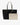 กระเป๋าผู้หญิง ANNA REVERSIBLE TOTE WITH POUCH (Black Flour • M66 )