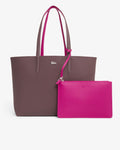 กระเป๋าผู้หญิง ANNA REVERSIBLE TOTE WITH POUCH (Oxalis Rubine • T85 )