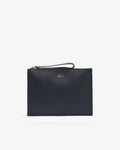 กระเป๋าผู้หญิง ANNA COATED PIQUÉ CANVAS POUCH (Abimes Petunia • Q19 )