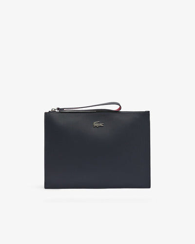 กระเป๋าผู้หญิง ANNA COATED PIQUÉ CANVAS POUCH (Abimes Petunia • Q19 )
