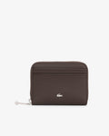 WOMEN'S DAILY CITY SMALL ZIPPED BILLFOLD (Dark Brown • 734 )