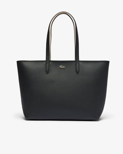กระเป๋าผู้หญิง ANNA ZIPPED TOTE (Black Flour • M66 )