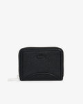 WOMEN'S EVERYDAY CLUB ZIPPED COIN PURSE (Black • 000 )