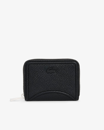 WOMEN'S EVERYDAY CLUB ZIPPED COIN PURSE (Black • 000 )