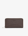 กระเป๋าสตางค์ผู้หญิง LARGE EVERYDAY CLUB ZIPPED BILLFOLD (Dark Brown • 734 )