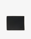 MEN'S SMALL PIQUÉ LEATHER CHANTACO BILLFOLD (Black • 000 )