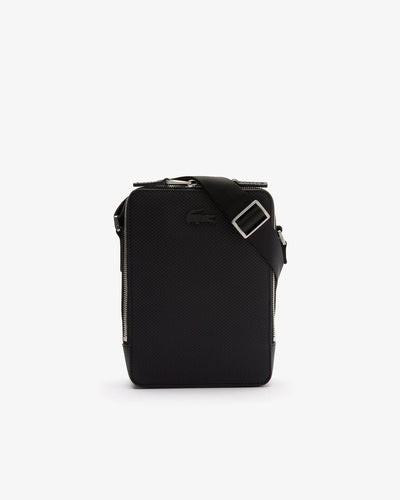 กระเป๋าผู้ชาย CHANTACO PIQUÉ LEATHER SHOULDER BAG (Black • 000 )