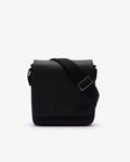 กระเป๋าผู้ชาย MEN'S CLASSIC FLAP CLOSE SHOULDER BAG (Black • 000 )