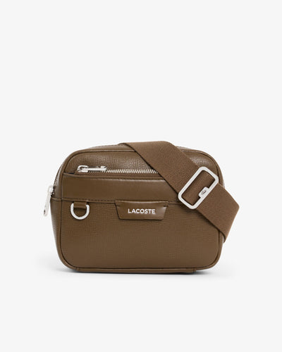 MEN'S MINI OSSIAN LEATHER REPORTER BAG (Mascara • T75 )