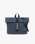 MEN'S LARGE LACOSTE IN MOTION MESSENGER BAG (Navy 166 Black • 682 )