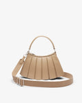 Small Lenglen Leather Bag (Viennois • C87)