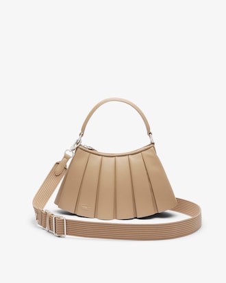 Small Lenglen Leather Bag (Viennois • C87)