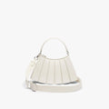 Small Lenglen Leather Bag (Cristalline • Q44)