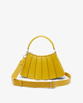 Small Lenglen Leather Bag (Honey • T07)