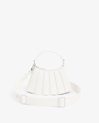 Mini Lenglen Leather Bag (Cristalline • Q44)