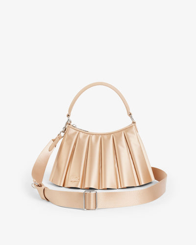 กระเป๋าผู้ใหญ่ SMALL LENGLEN SATIN PURSE (Light Beige • T89 )