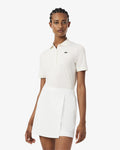 WOMEN'S SLIM FIT UV PROTECT STRETCH GOLF POLO SHIRT (White • 70V)