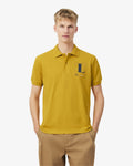 เสื้อโปโลผู้ชาย CLASSIC FIT PRINTED PETIT PIQUÉ POLO SHIRT (Jaune • 5AI)