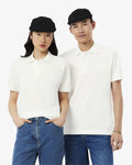 เสื้อโปโลผู้ใหญ่ CLASSIC FIT EMBOSSED BRANDING POLO SHIRT (White • 70V)