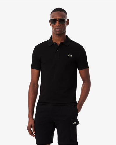 MEN'S SLIM FIT L.12.12 ORIGINAL POLO SHIRT (Noir • 031)