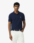 เสื้อโปโลผู้ชาย SLIM FIT L.12.12 ORIGINAL POLO SHIRT (Navy Blue • 166)