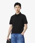 เสื้อโปโลผู้ชาย REGULAR FIT PARIS STRETCH PIQUÉ POLO SHIRT (Noir • 031)